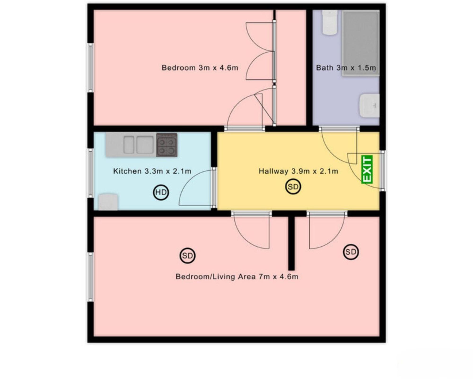 Central Serviced Apartments - 2 Bedroom - Walk Away From City Centre & Universities - Sleeps 4 - 1 X Double 2 X Single - Smart Tvs In All Rooms - Short Term Stays Welcome - Walk Away From Train & Bus Station - Preferred Location For Short Stay In Dun ダンディー エクステリア 写真